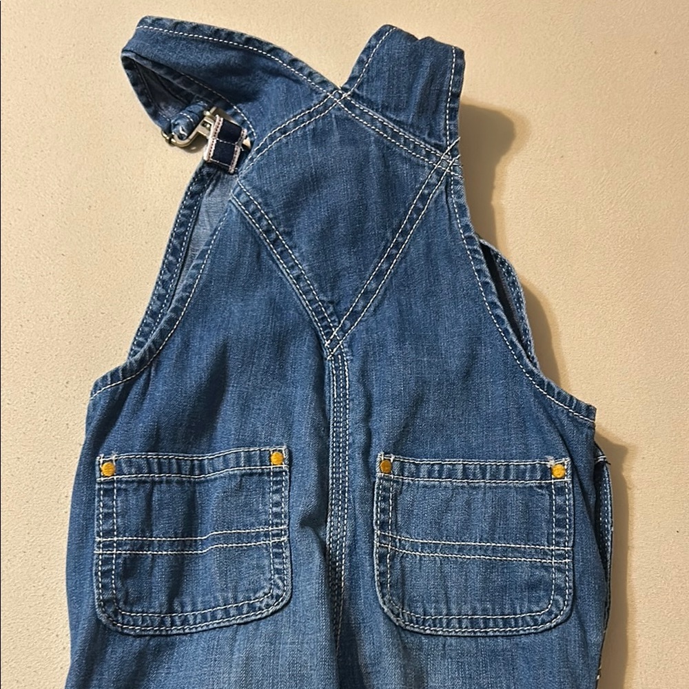 Blue Denim Overalls - Picture 3 of 4
